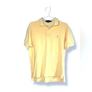 Polo Ralph Lauren Men’s Yellow Polo Shirt M Faint Stain